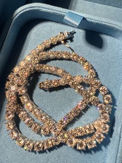 5MM Lab Diamond Moissanite Tennis Chain Men’s Women’s