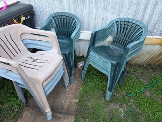 Sillas de plastico