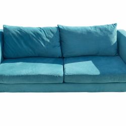 BRAND NEW Velvet Long Couch Sofa (FREE DELIVERY)