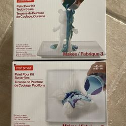 2 Sets Of Paint Pour Kits
