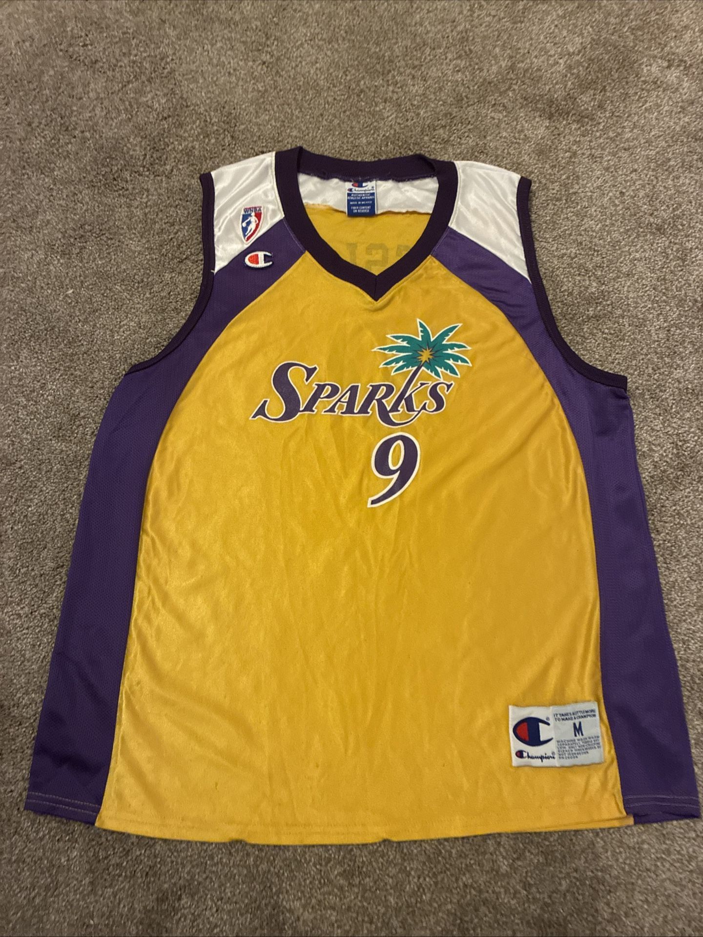 Wnba Sparks Jersey Vtg Leslie LA Basketball