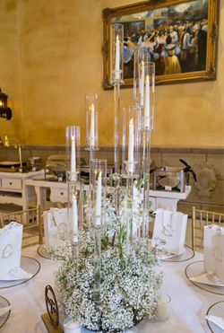 Candelabros de cristal