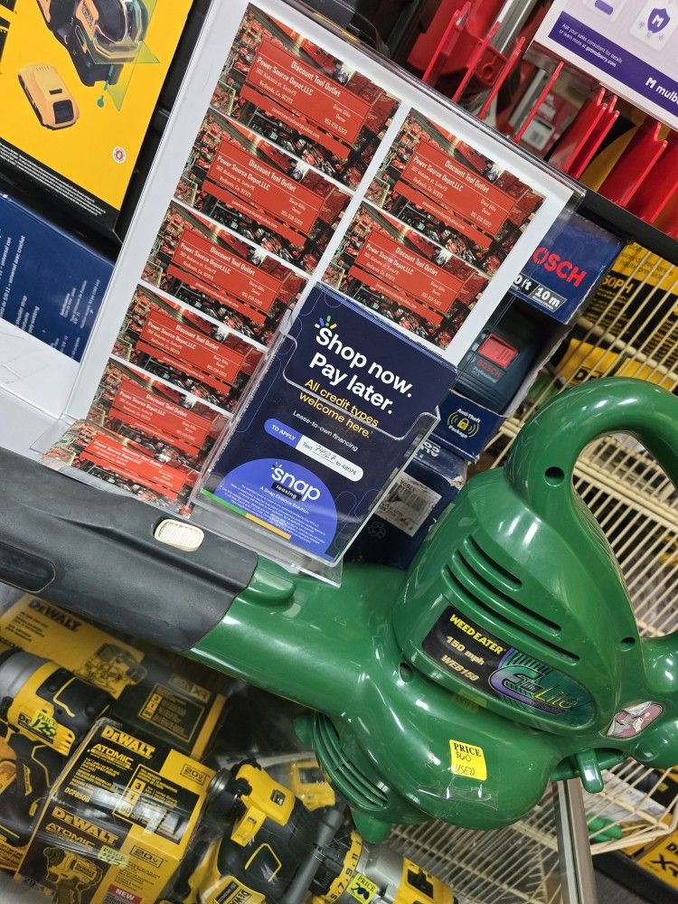 Electric 150mph Used Blower, Works Excellent, Financing Available