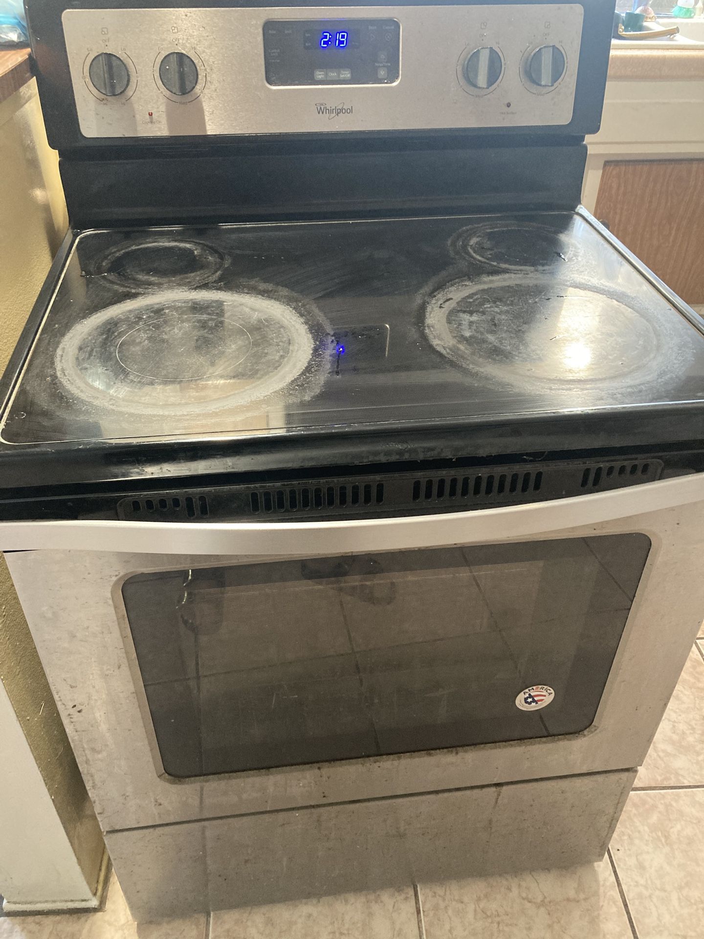 Whirlpool Electric Stove 