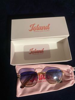 Island Sun Club Miami Sunglasses Blue