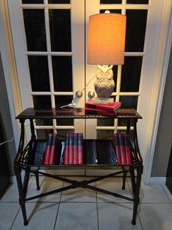Mahogany Book Trough in Antique Bookcases & Shelvesmeet