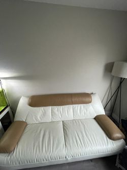 tan/ cream couch