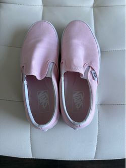 Pink Vans Slip-On Shoes – Women’s