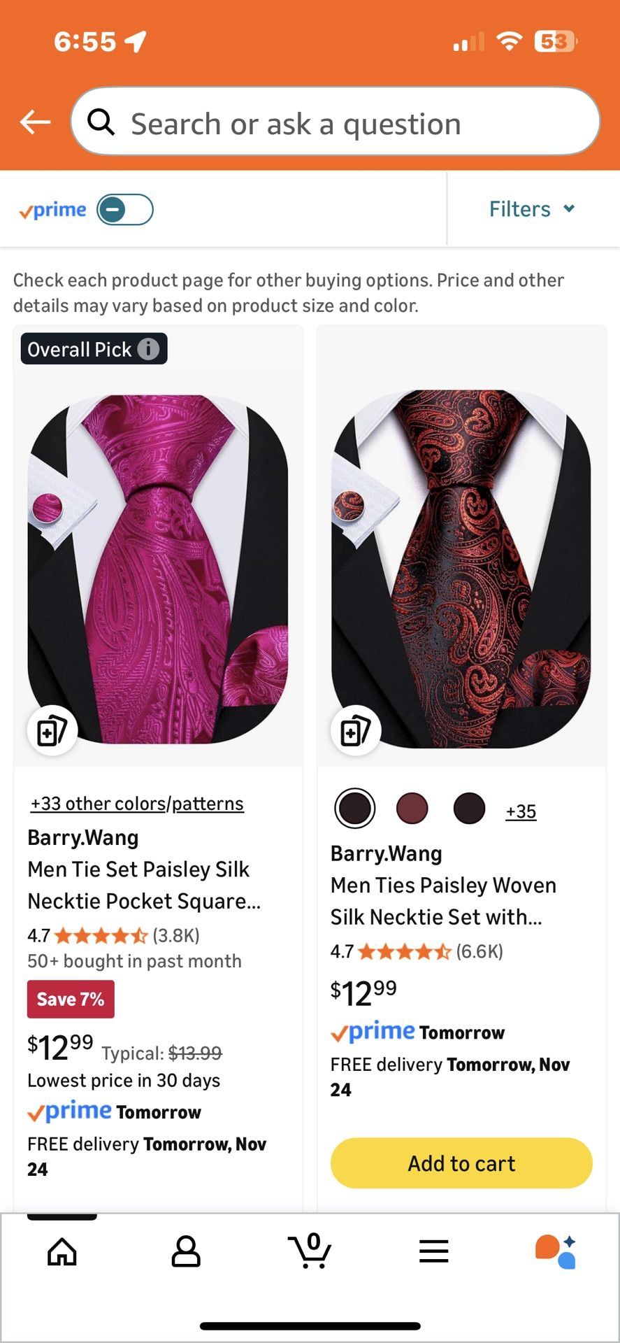 Barry Wang Tie