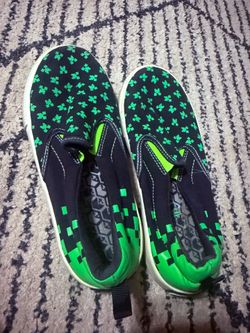 Minecraft slip on shoes