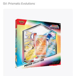 Pokemon Prismatic Evolutions Poster Collection