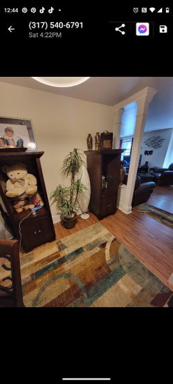 BOOK CASES,, SOLID WOOD REO GLASS SHELVES 