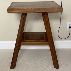 Solid Oak Side Table