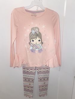Girls 2 Piece Christmas Outfit