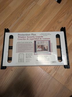 Protection Plus Window Security Guard Black 3-Bar