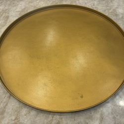 Large Restoration Hardware Brass Tray