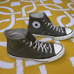 Converse Chuck 70 Hi Canvas Shoes - Green Envy