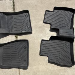 All-Weather Floor Mats – Nissan Sentra 2013–2019 – Full Set Rubber