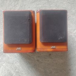 JVC SP-UX2000RGD Vintage Wood Bookshelf Speakers 