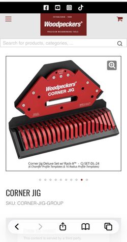 Woodpeckers corner jig