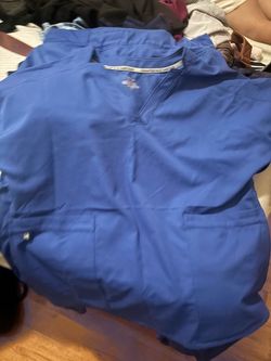 Blue Medical Scrubs