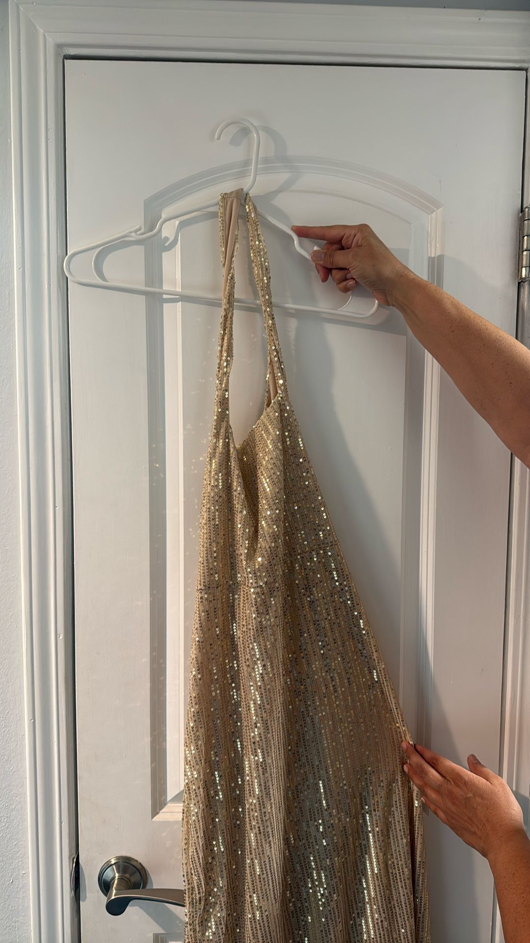 Large Champagne Dress