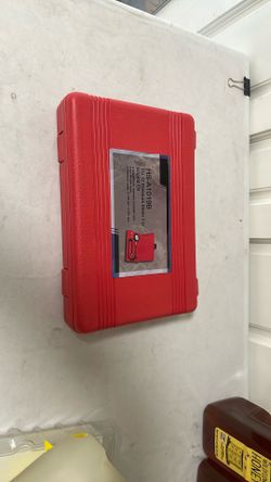 HS-A1019B Oil Pressure Tester Gauge Engine Diagnostic Test Kit Adapters Case 0-100 PSI #58