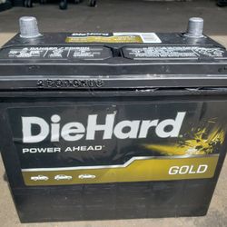 Die Hard Gold Car Truck Battery Group 51r Perfect Condition 