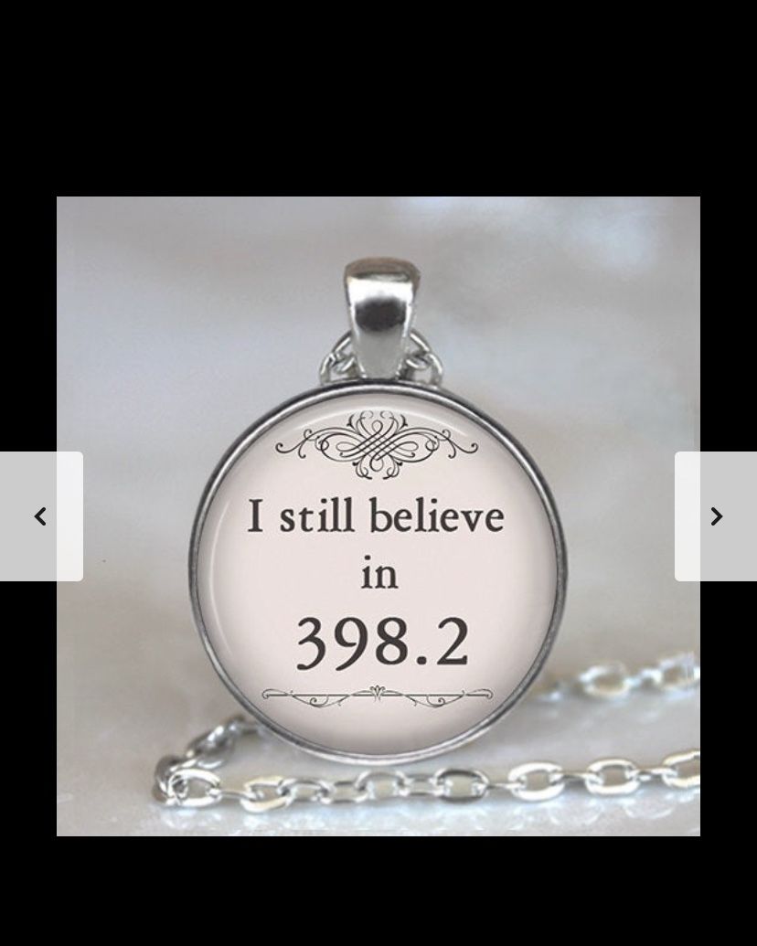 i still believe in ... pendant