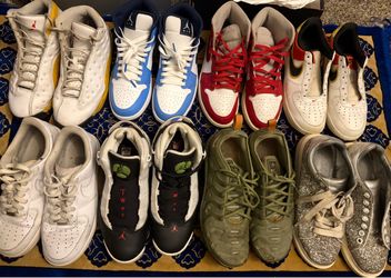 Nike & Jordan Sneaker Lot – 8 Pairs