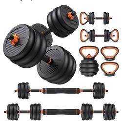 Dumbbell set brand new
