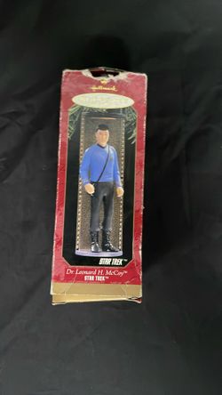 1997 Keepsake Hallmark Ornament Star Trek Dr. Leonard H McCoy