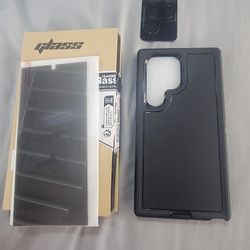 Samsung S24 Ultra Case & Privacy Screen Protector 