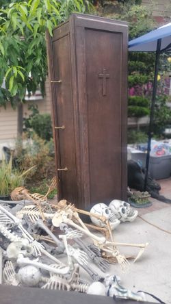 Halloween coffins