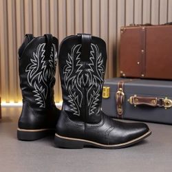 Men's High-Top Cowboy Boots