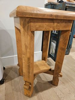 Mexican style Solid wood side table