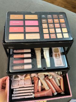 💖 ULTA Beauty Large Makeup Collection with Pink Train Case