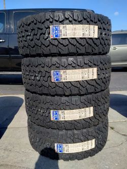 Tires New LT 285 55R20 Bfgoodrich KO2 all terrain $980 set of four install mount and balance 👌
