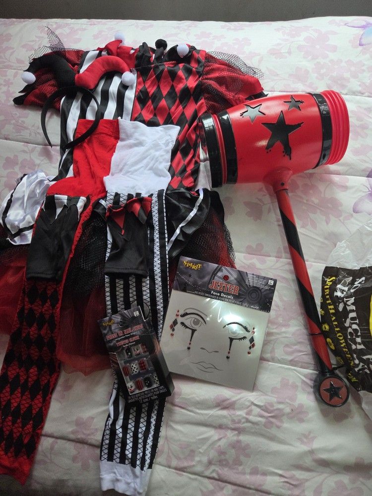 Harlequin Custome For Girl 