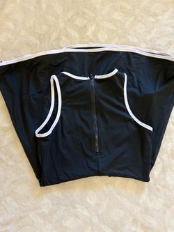 Women’s Black Athletic Dress with Built-In Shorts