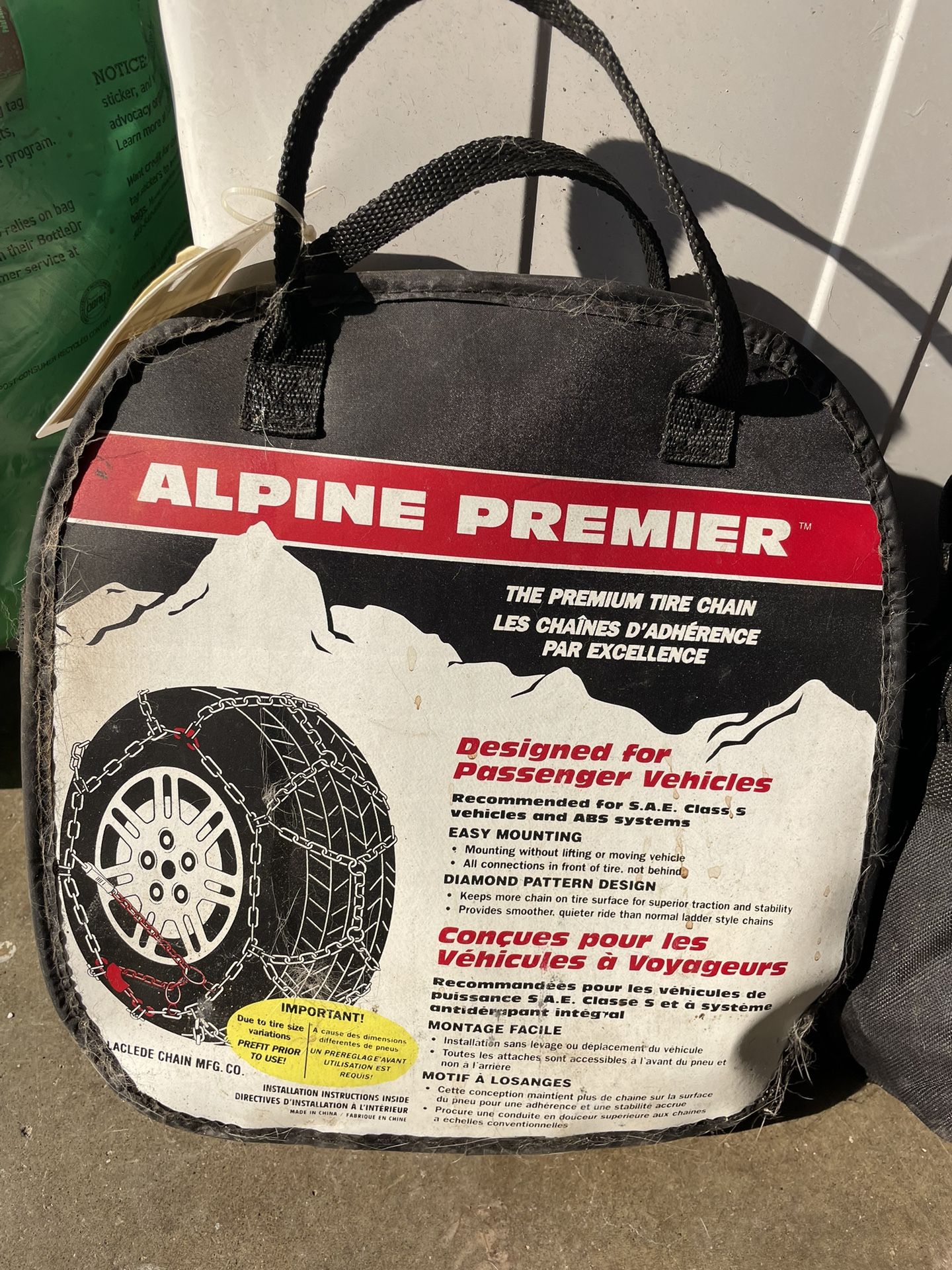 Laclede Alpine Premier Diamond Pattern Premium Tire Chains