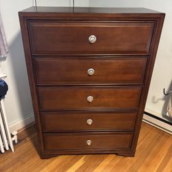 5 Drawer Dresser (Real Wood)