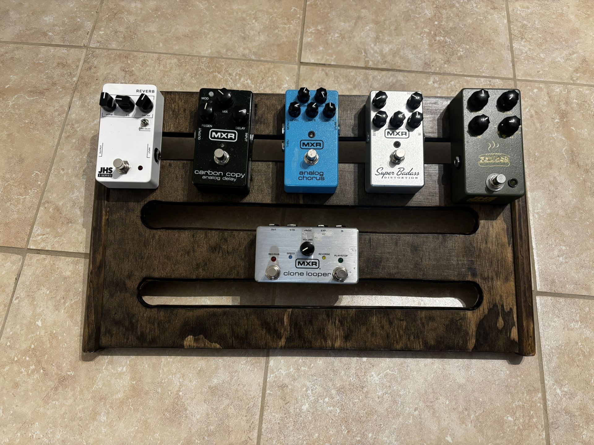 Handcrafted 18x12 Pedalboard - Custom Build