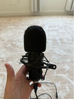 USB Condenser Microphone w/ Shock Mount