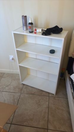 White dresser