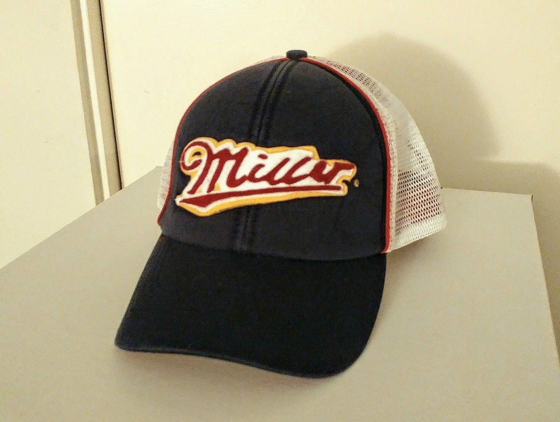 Miller Brewing Company Snapback Trucker Hat 