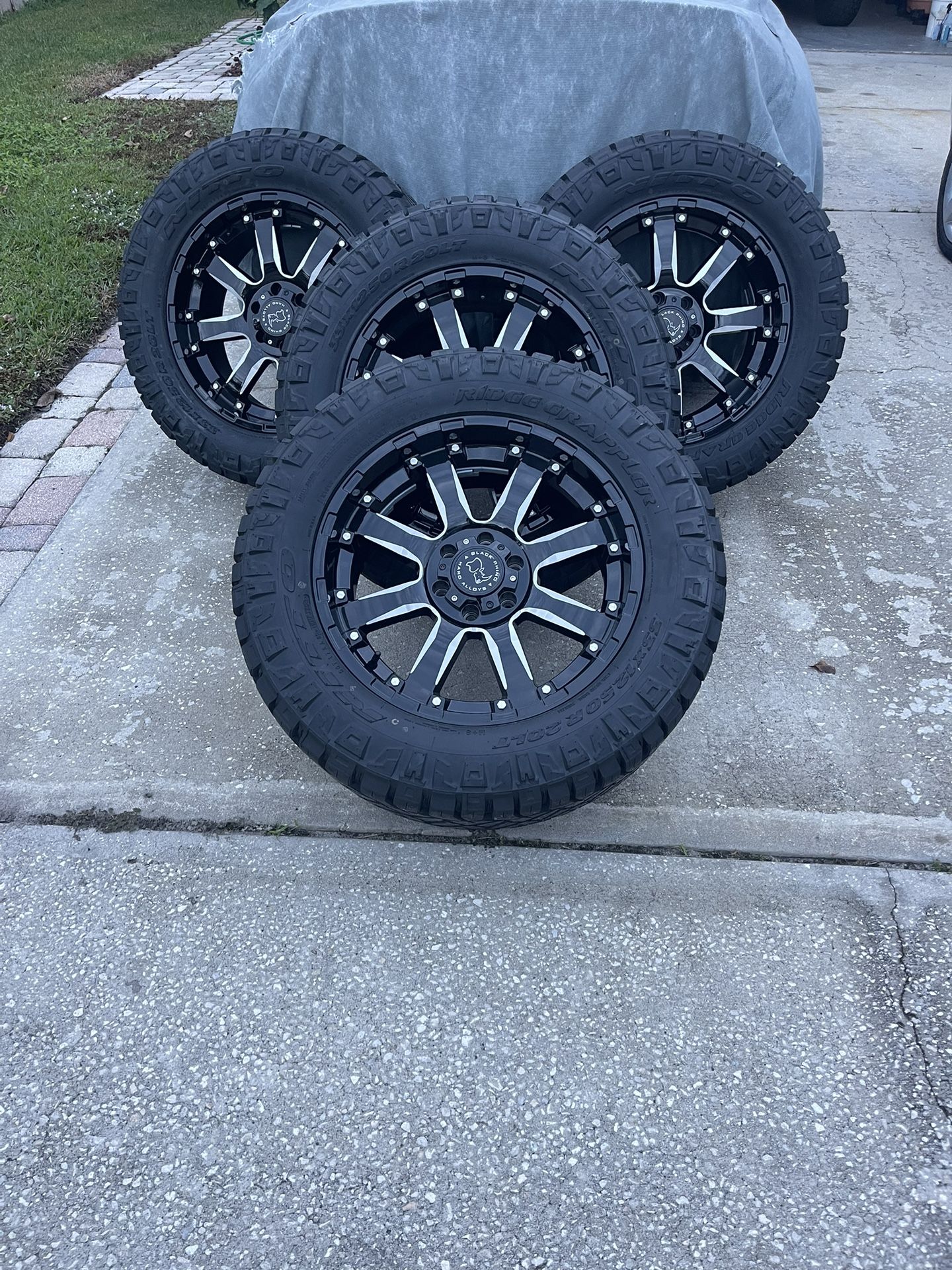 New Nitto Grappler Tires And Rims 20in