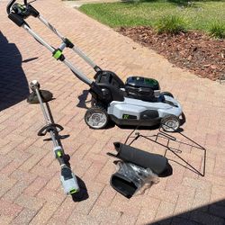 Ego Mower And Edger. 