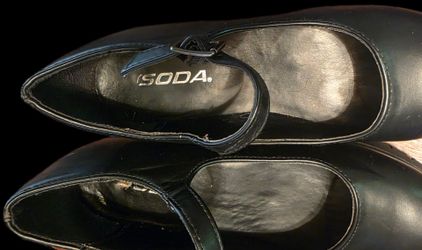 SODA-BOXER PLATFORM FAUX PU MARY JANES 2.5" Mid-Chunky Block Heel Women PUMP