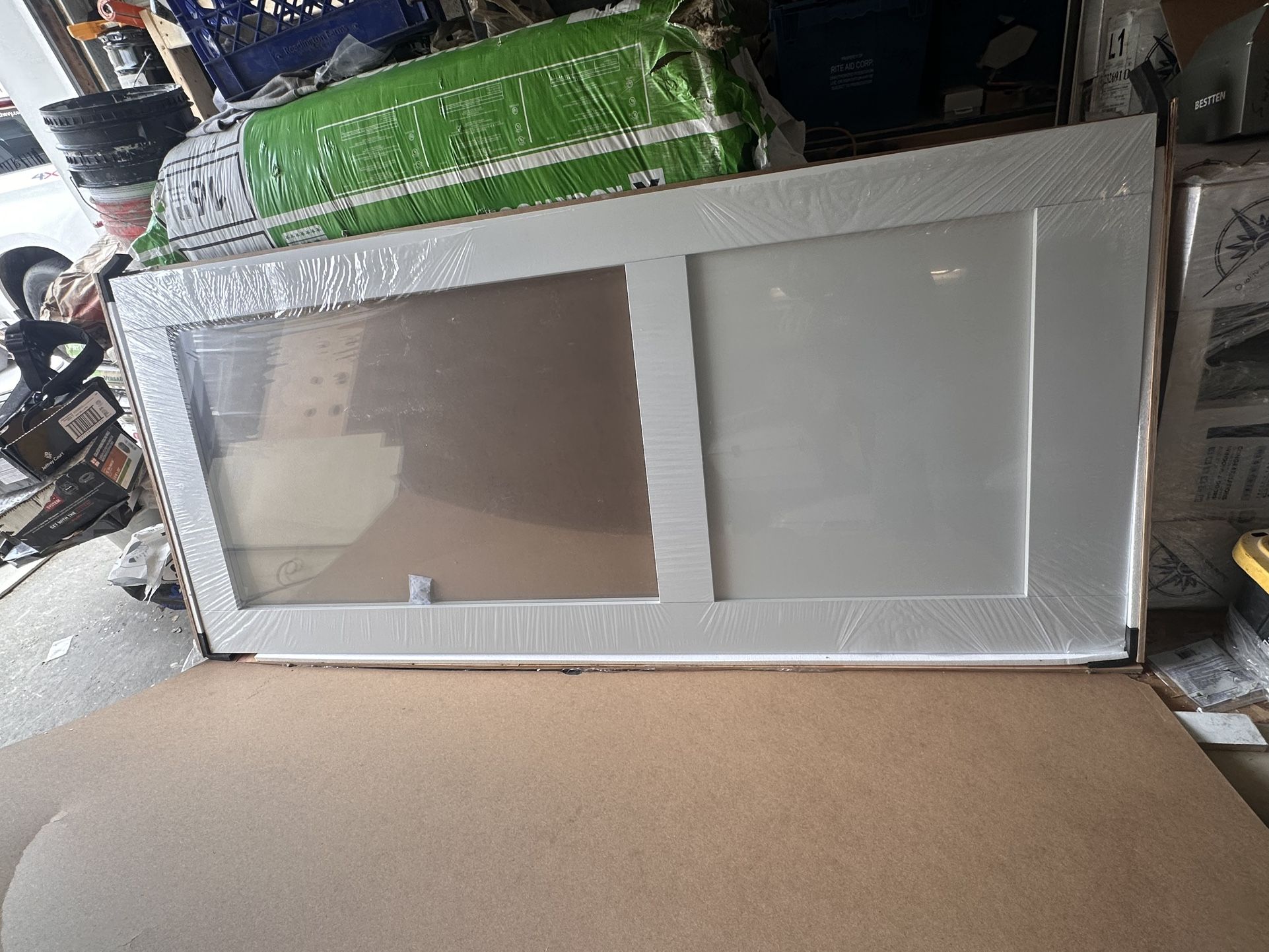 36x80 See Through Glass Door